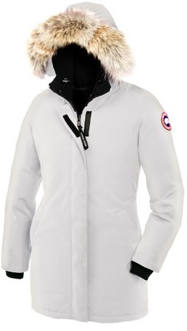 Canada Goose Victoria Parka White Wmns